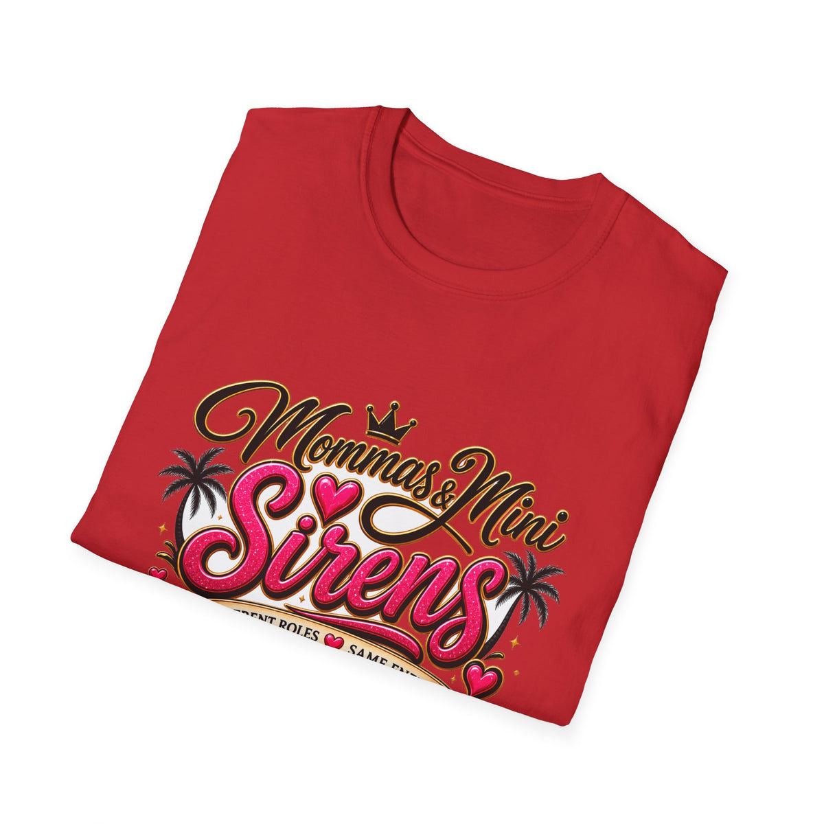 Mommas & Mini Sirens T-Shirt — Matching Mommy Daughter Beach Tee