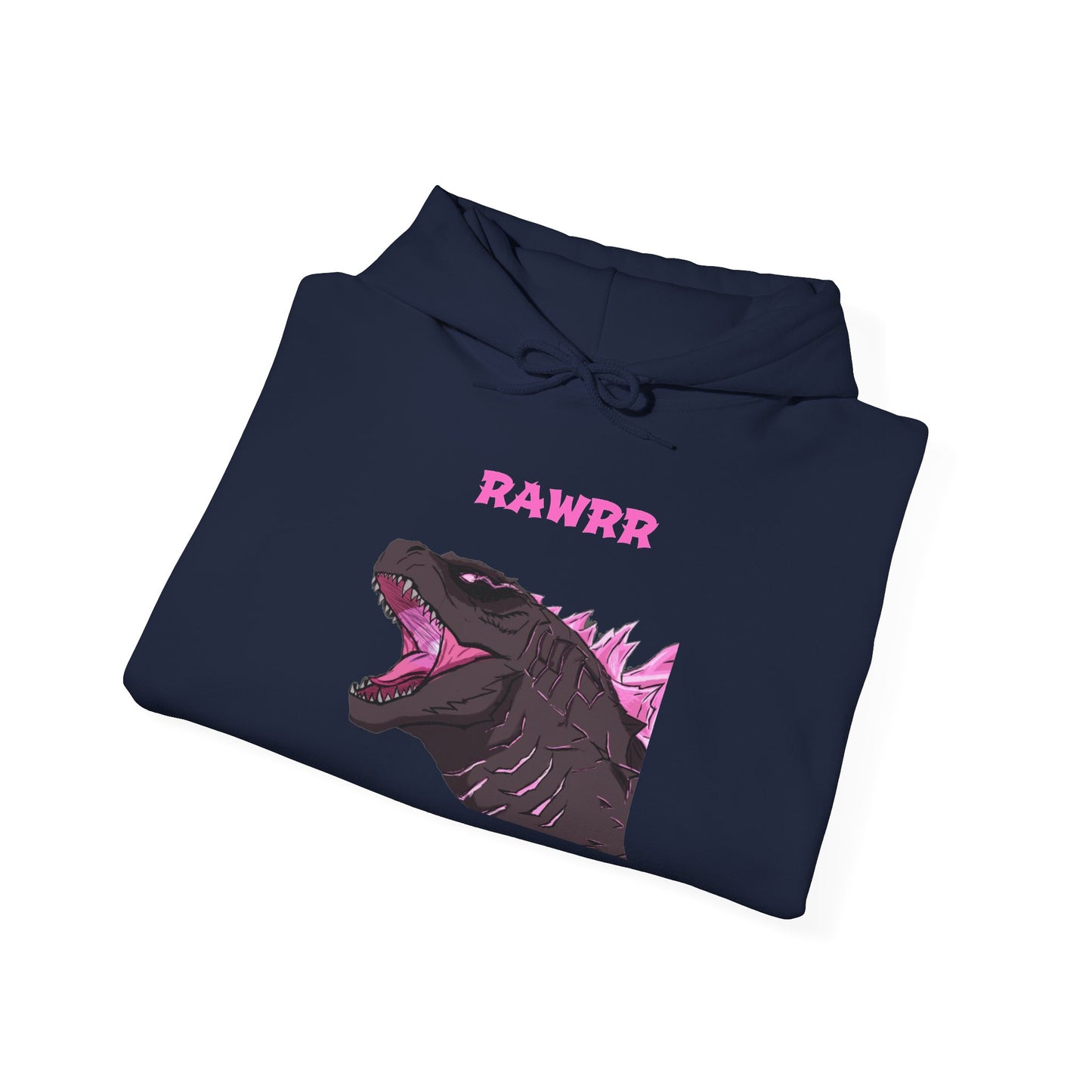 Godzilla Roar Hoodie — Retro Neon Kaiju Sweatshirt