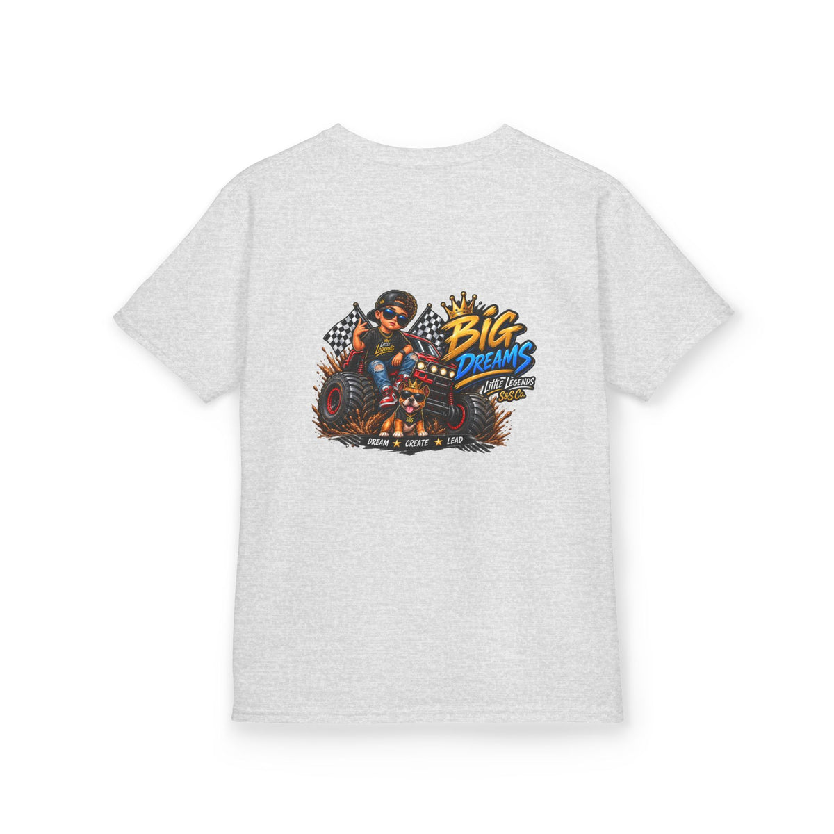 'Big Dreams' Racecar Rider Graphic Shirt