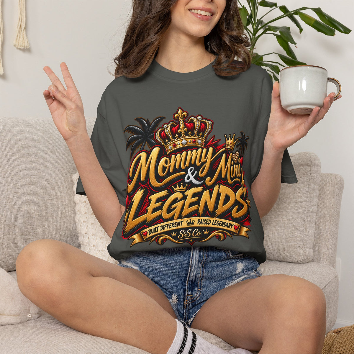 Mommy & Mini Legends T-Shirt —  Graphic Tee