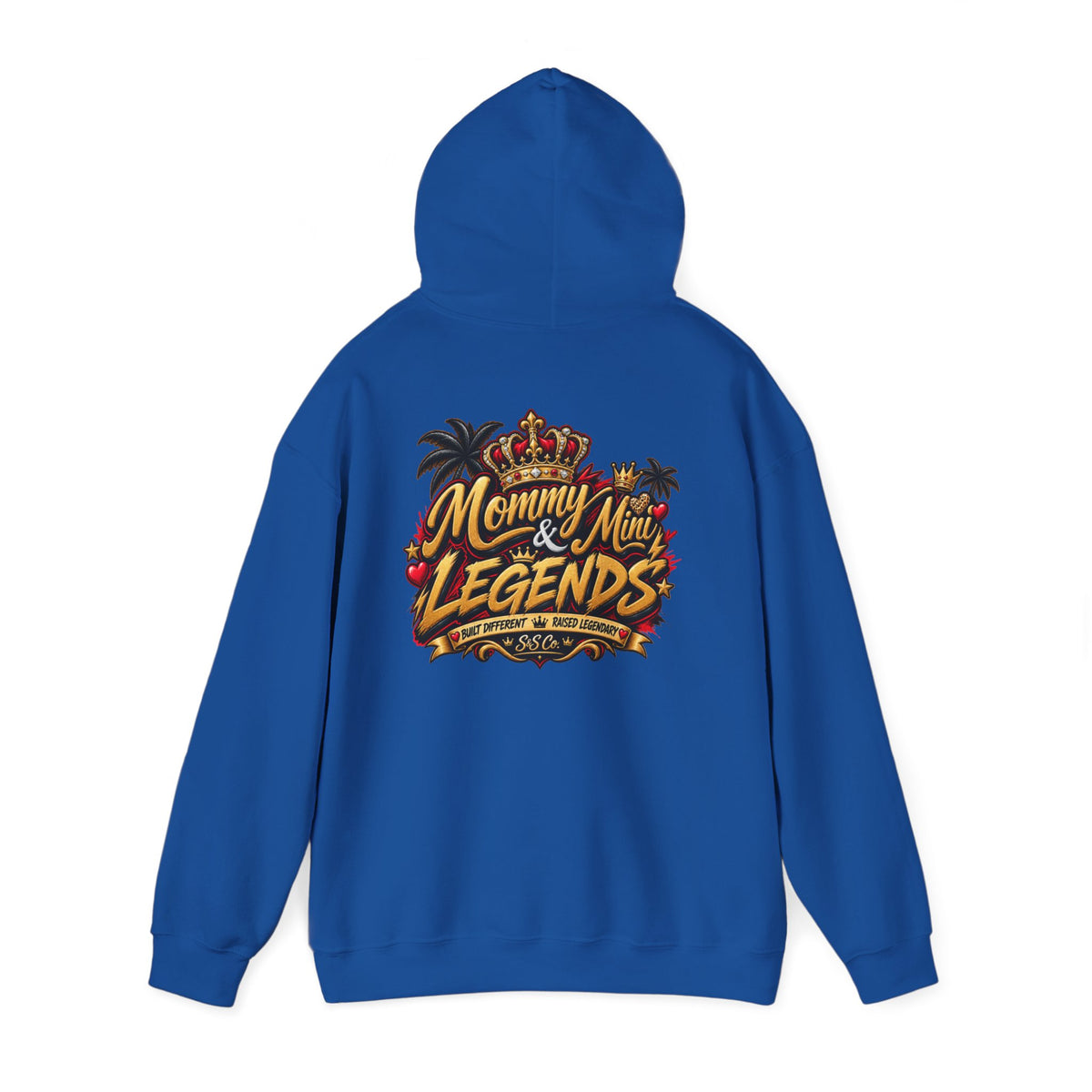 Mommy & Mini Legends Hoodie — Matching Mother-Son Graphic Sweatshirt