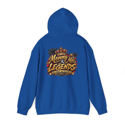Mommy & Mini Legends Hoodie — Matching Mother-Son Graphic Sweatshirt