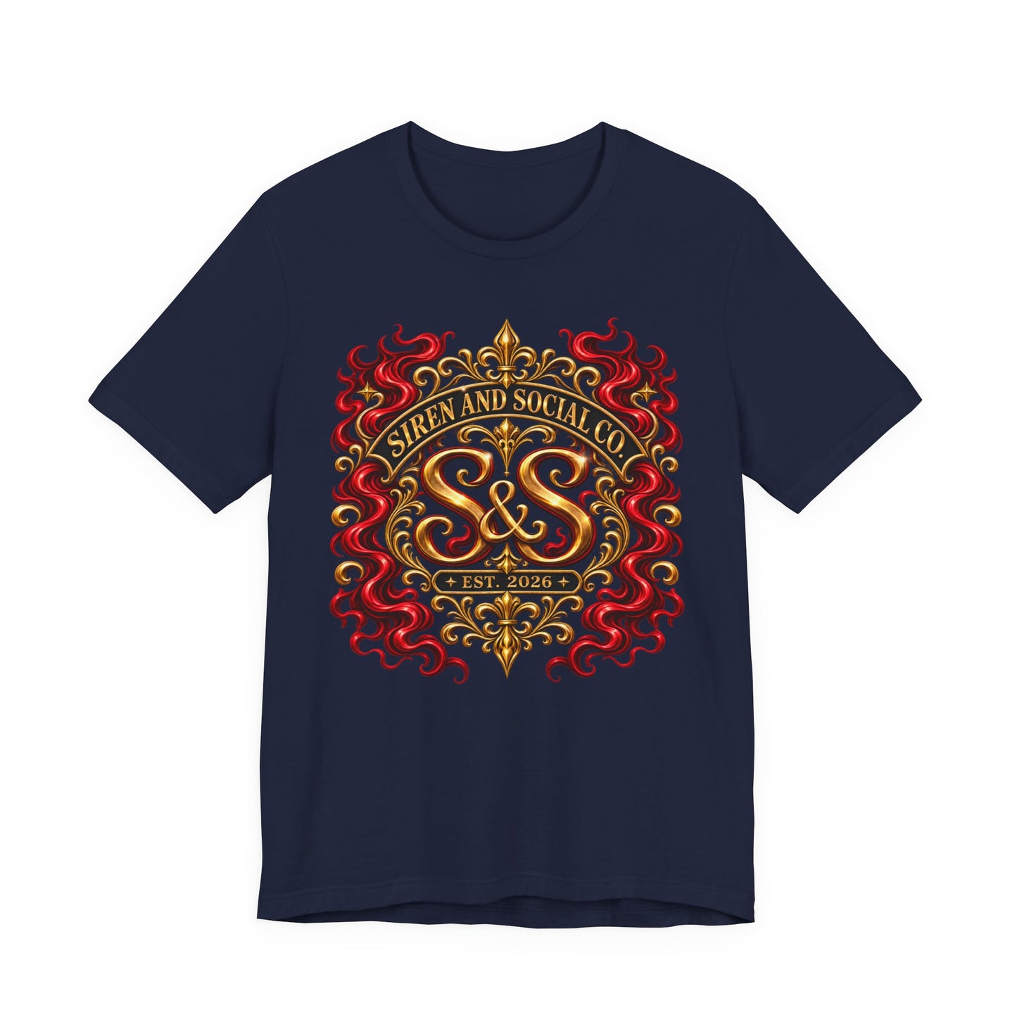 Graphic Tee — “Siren and Social Co.” Shirt