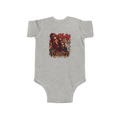 Mama & Mini Matching Baby Bodysuit — Mommy and Mini Sisters Graphic Onesie