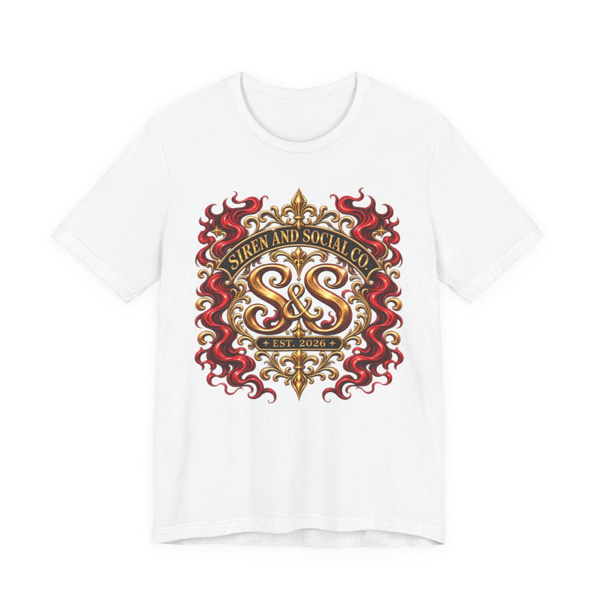 Siren & Social Co. Logo Crest T-Shirt