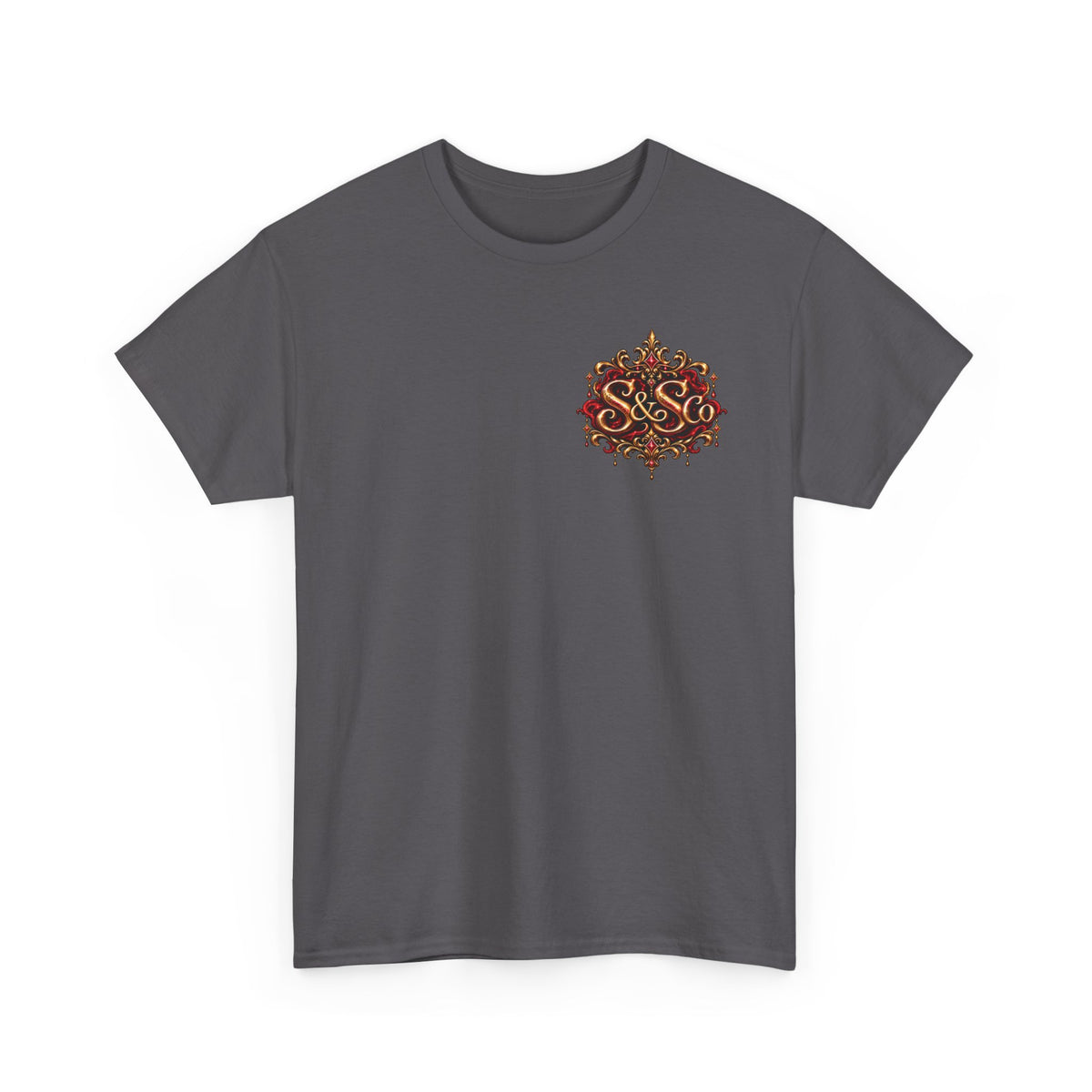 Graphic Tee — 'I'm here to steal your heart & lighter '