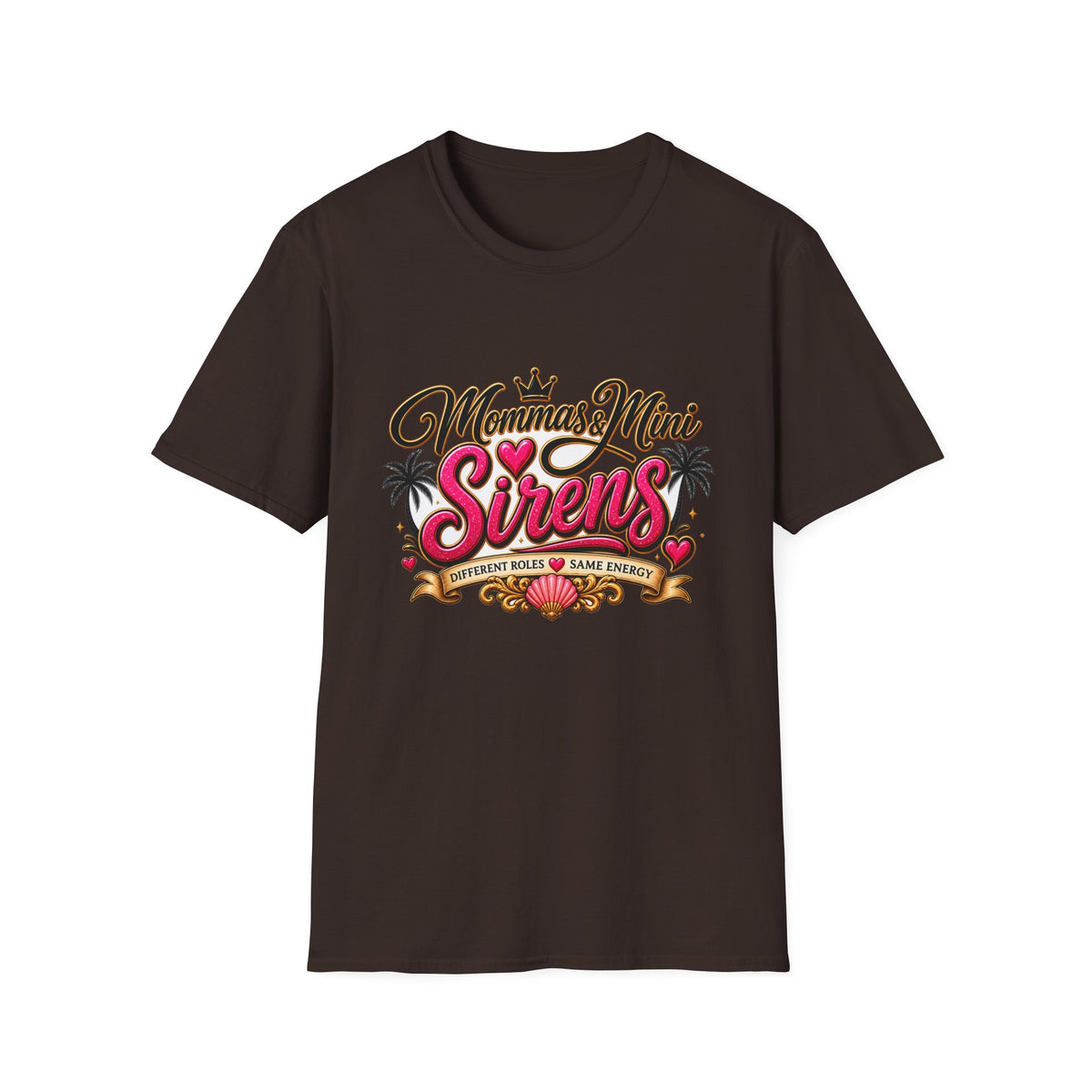 Mommas & Mini Sirens T-Shirt — Matching Mommy Daughter Beach Tee