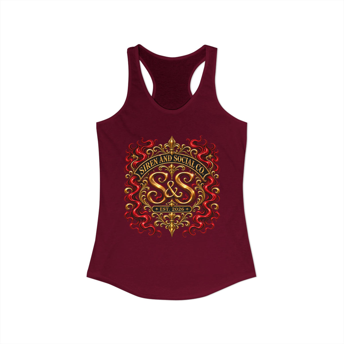 Brand logo tank