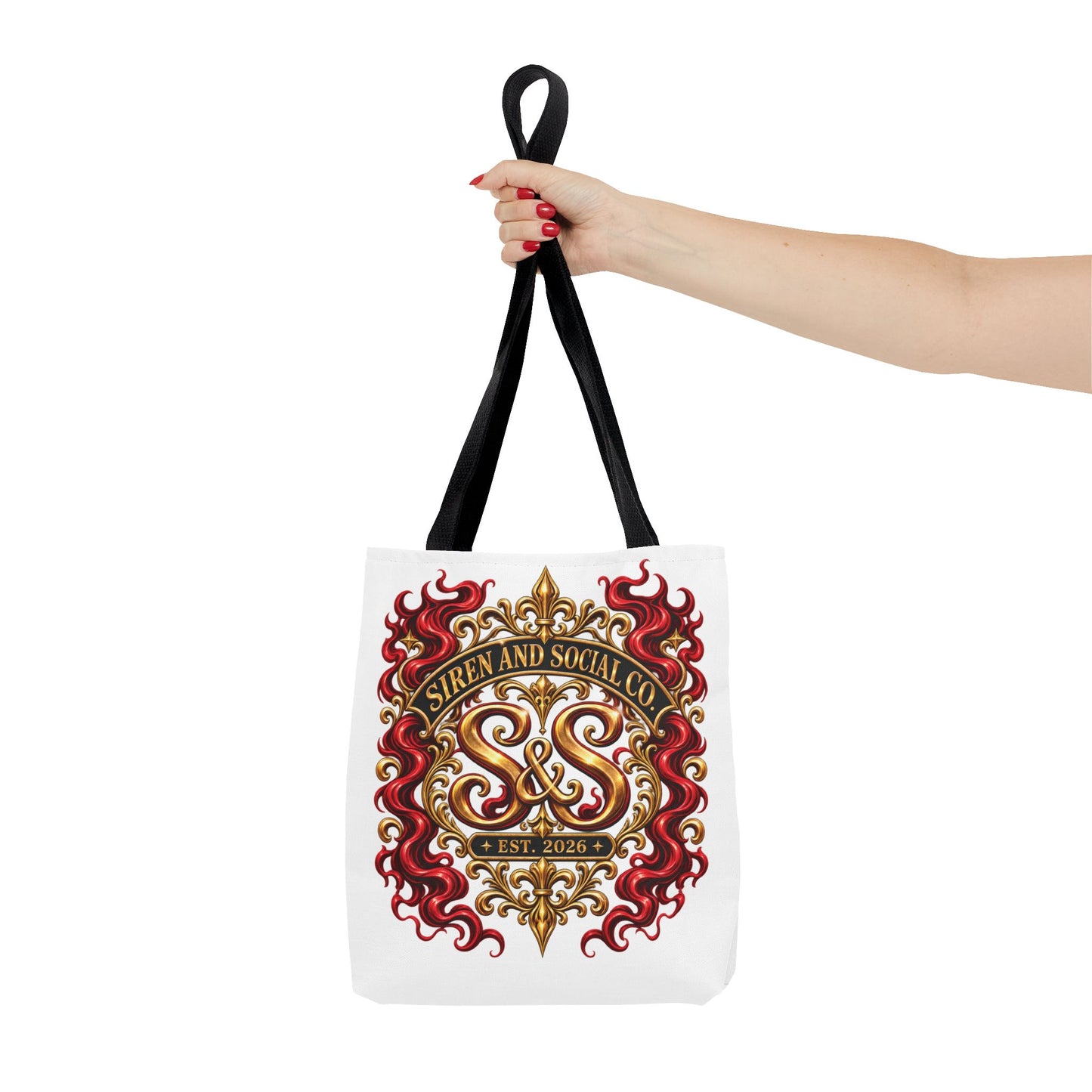 Our personalized logo On a tote!