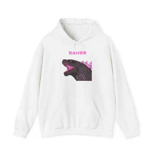 Godzilla Roar Hoodie — Retro Neon Kaiju Sweatshirt