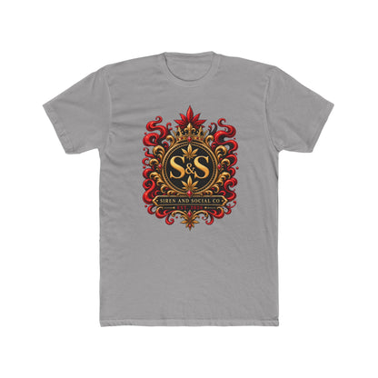S&S Ornate Crest Tee — Vintage Heraldic Logo T-Shirt