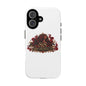 Siren & Social Co. Tough Phone Case — Red Mermaid Art Protective Cover