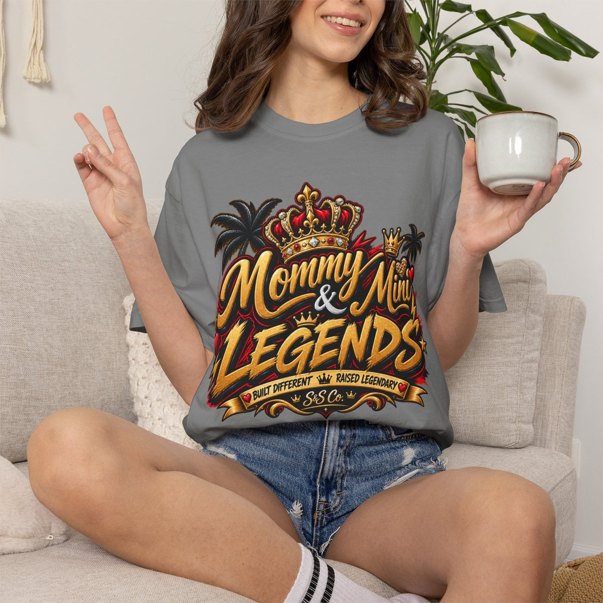 Mommy & Mini Legends T-Shirt —  Graphic Tee