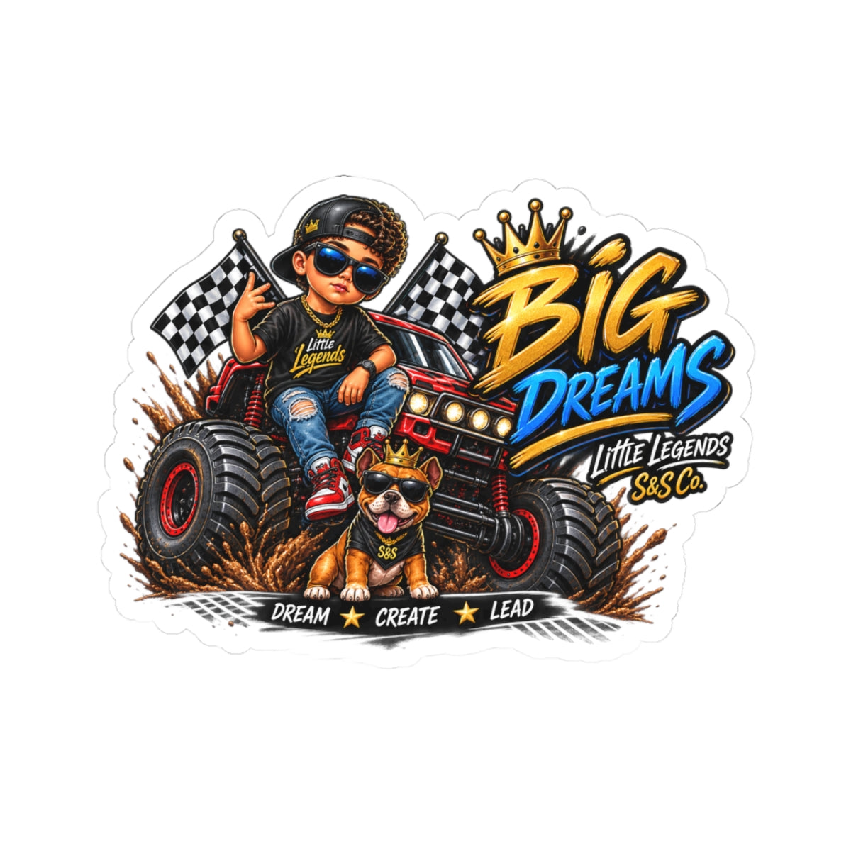 Big dreams, Flags - Lil Legends S&SCo