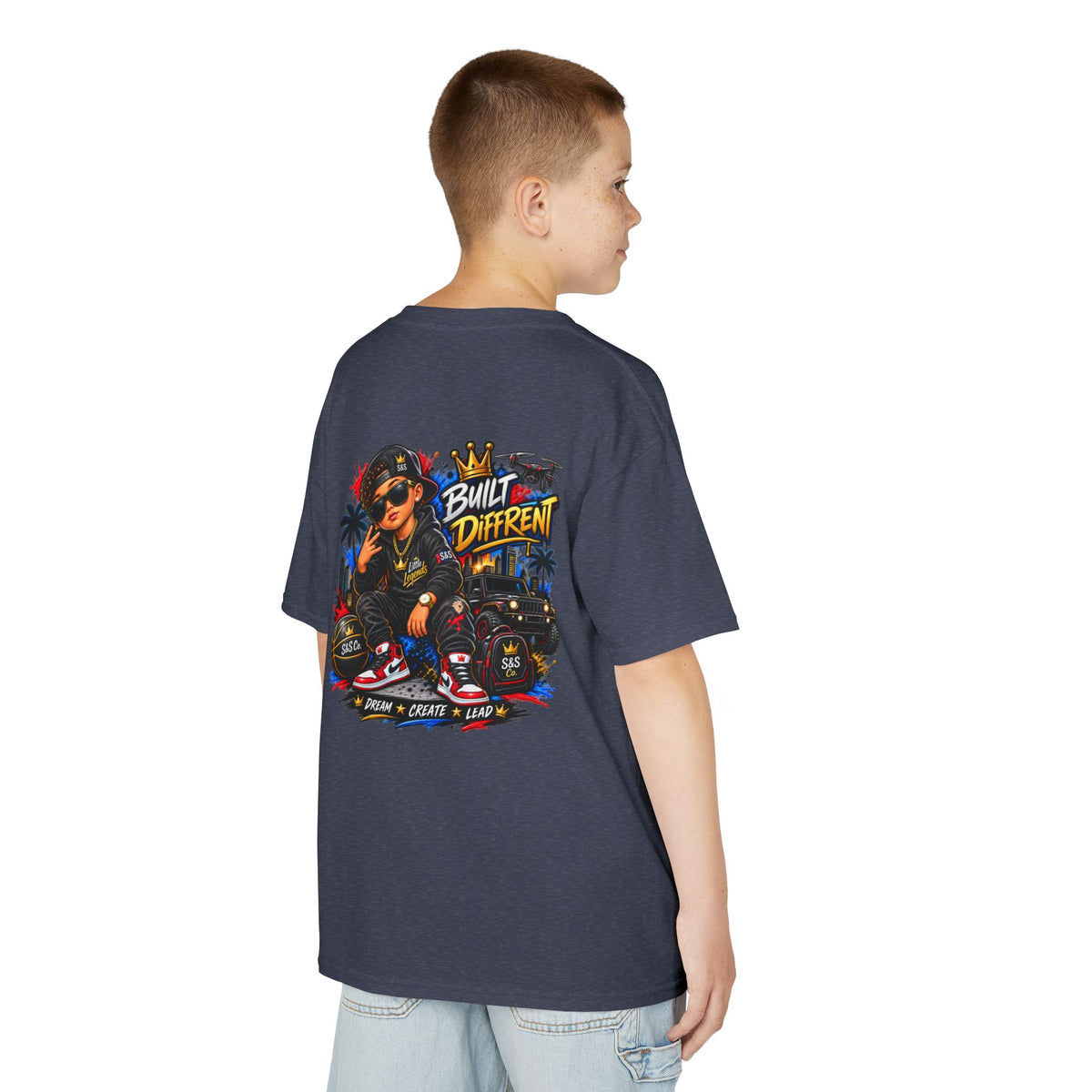 Little Legends 'Built Different' Graphic Tee