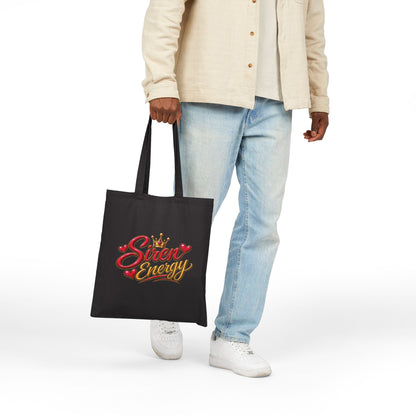 Red Siren, Energy Canvas Tote Bag
