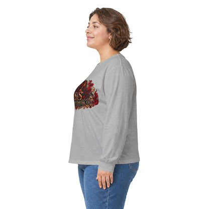 Long Sleeve Tee — 'She Is Not Silent' Afro Hair Graphic