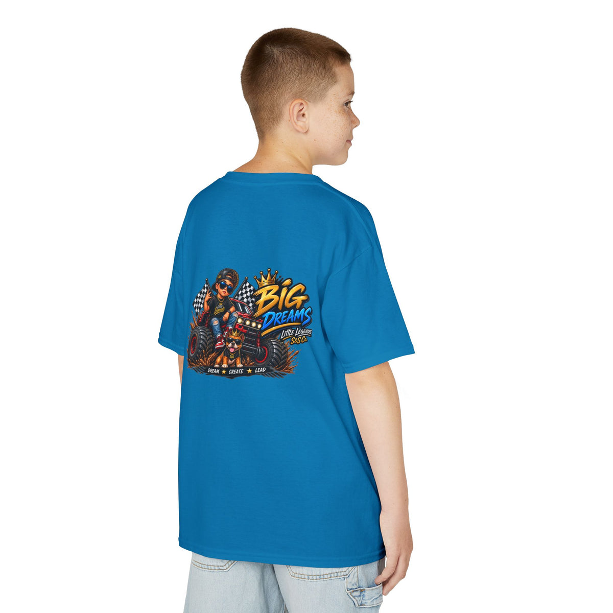 'Big Dreams' Racecar Rider Graphic Shirt