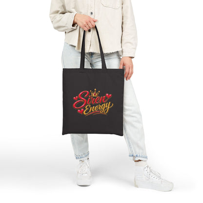 Red Siren, Energy Canvas Tote Bag