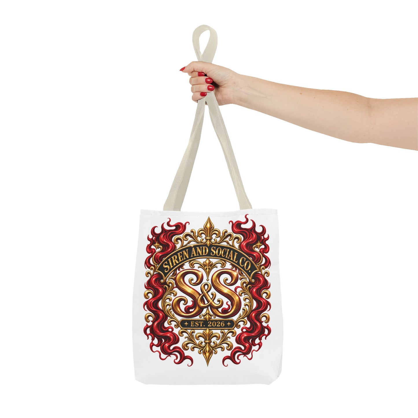 Our personalized logo On a tote!
