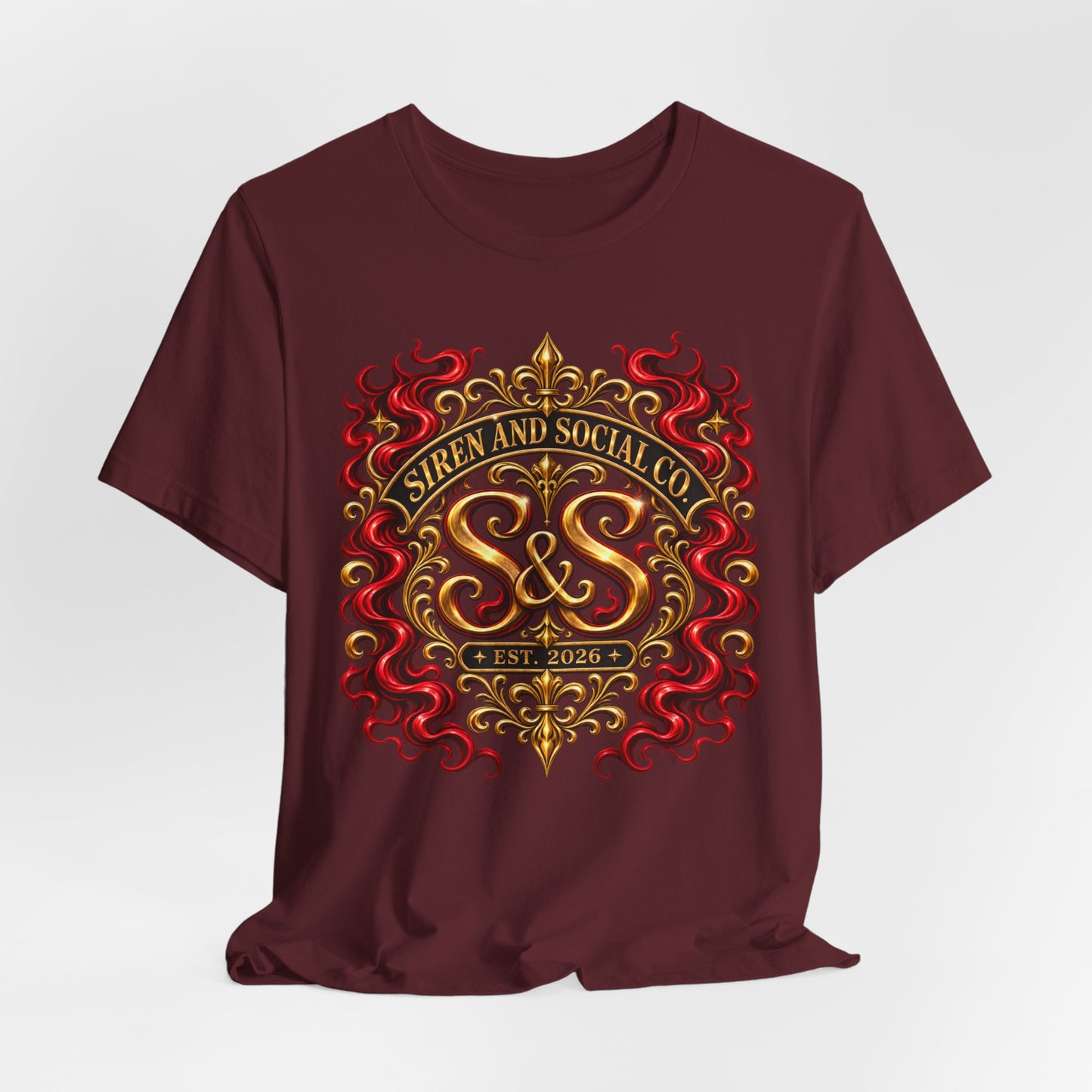 Graphic Tee — “Siren and Social Co.” Shirt