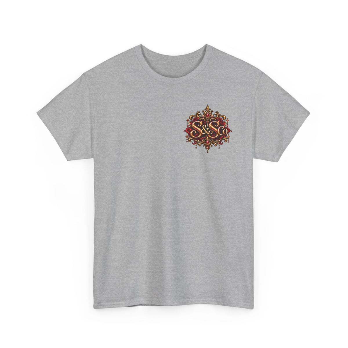 Graphic Tee — 'I'm here to steal your heart & lighter '