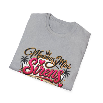Mommas & Mini Sirens T-Shirt — Matching Mommy Daughter Beach Tee