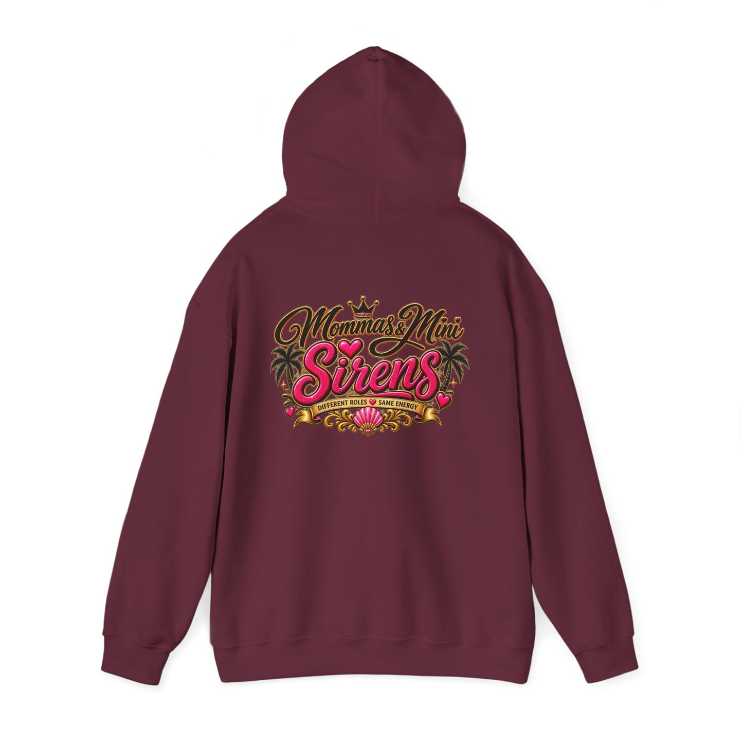 Siren Energy Hoodie — “Mamas & Mini Sirens” Tropical Matching Hoodie