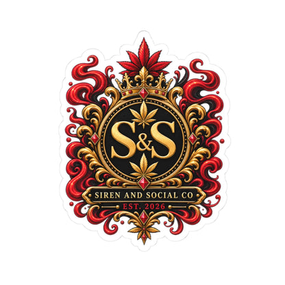 SirenandSocialCo C Sticker