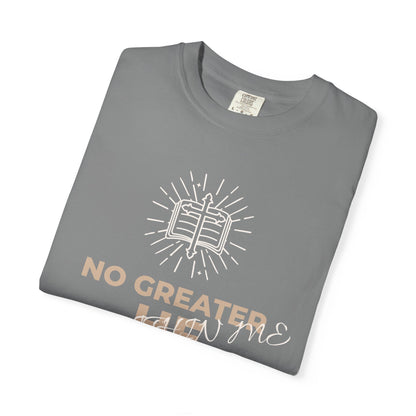 Prayer Scripture T-Shirt — "No Greater Is He Who Pray" Christian Faith Tee