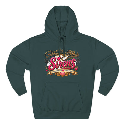 Mom and Mini Sirens Hoodie — Matching Mother-Daughter Graphic Pullover