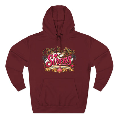 Mom and Mini Sirens Hoodie — Matching Mother-Daughter Graphic Pullover