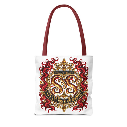Our personalized logo On a tote!