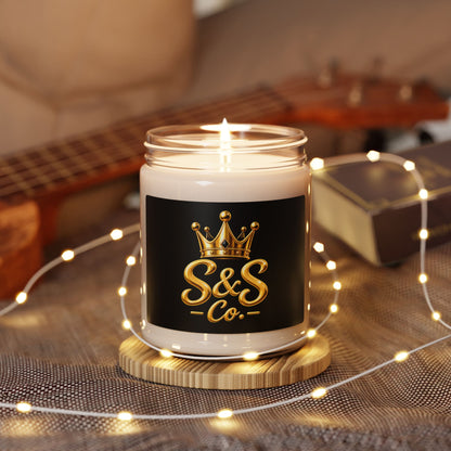 SirenandSocialCo Logo Candle