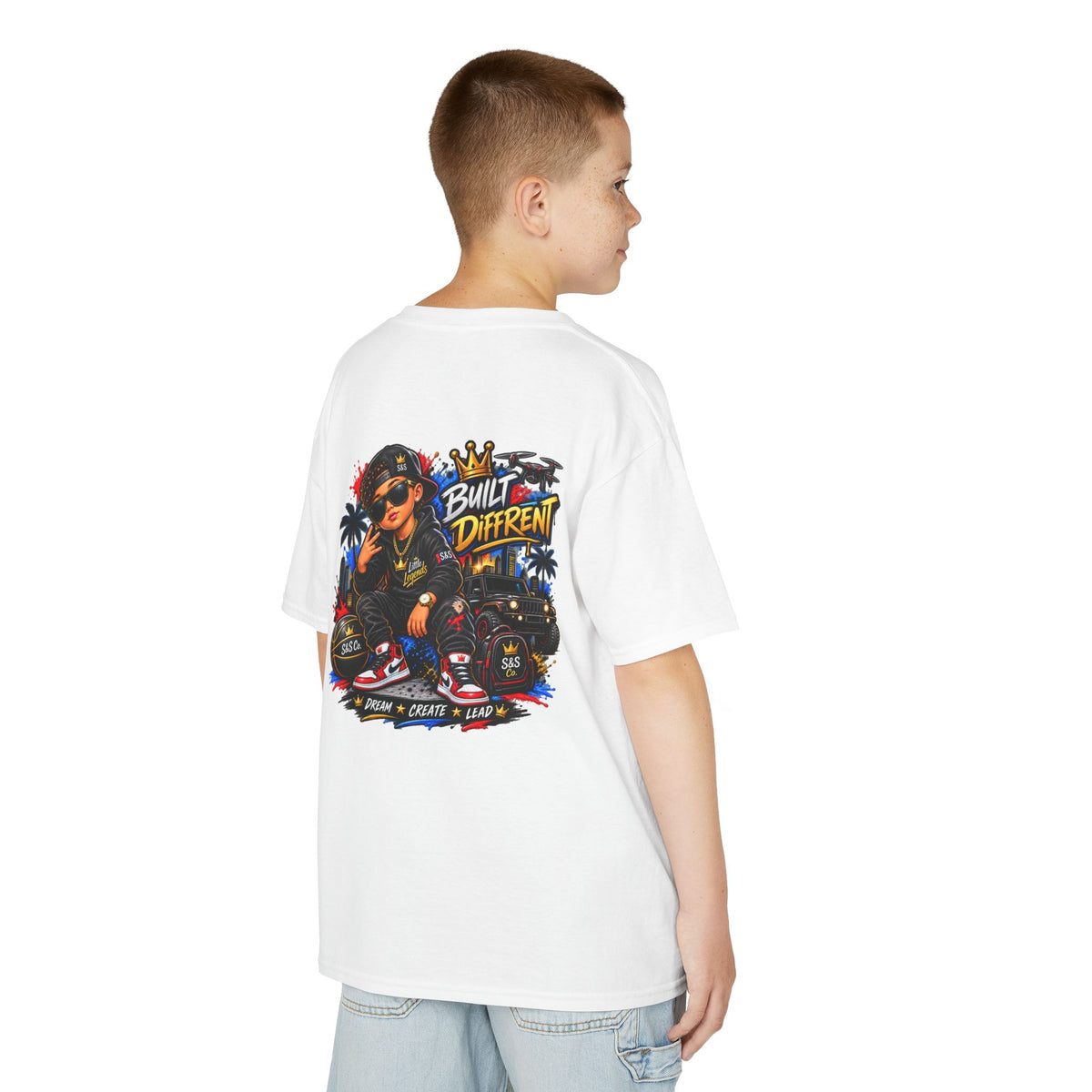 Little Legends 'Built Different' Graphic Tee
