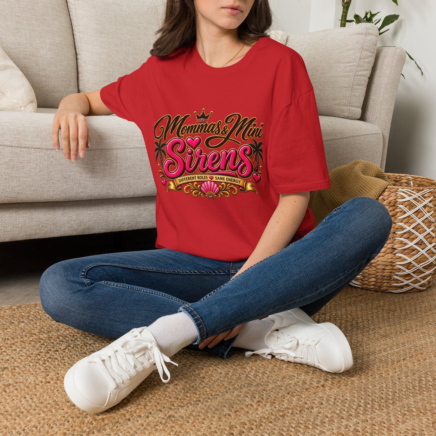 Momma & Mini sirens Tee
