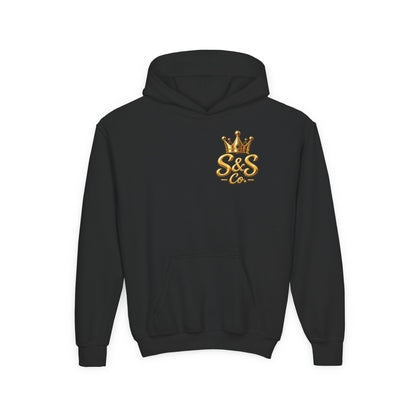 'Make Waves' Shark Surf Graphic with Crown & S&S Co Logo