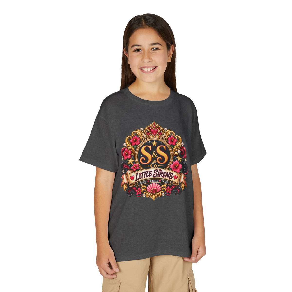 "Big Feelings Big Heart" Little Siren Graphic Tee