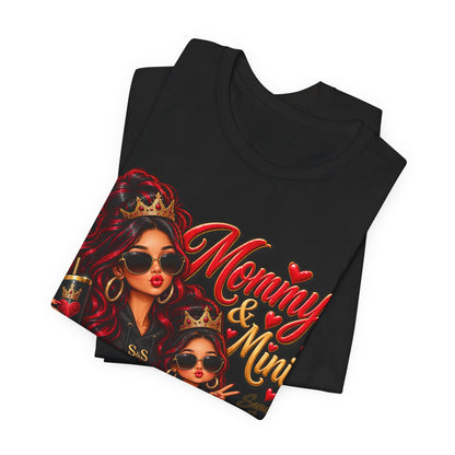 S&SCo Mommy & Mini red Graphic Tee — Matching Mother Daughter Shirt