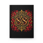 Hardcover Journal — Siren and Social Co. Gold & Red Emblem (Lined)
