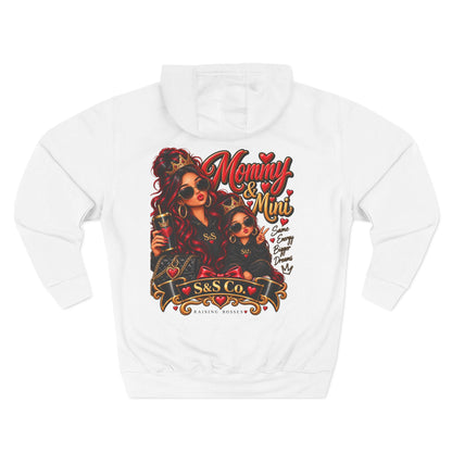 Mom and Mini Sirens Hoodie — Matching Mother-Daughter Graphic Pullover