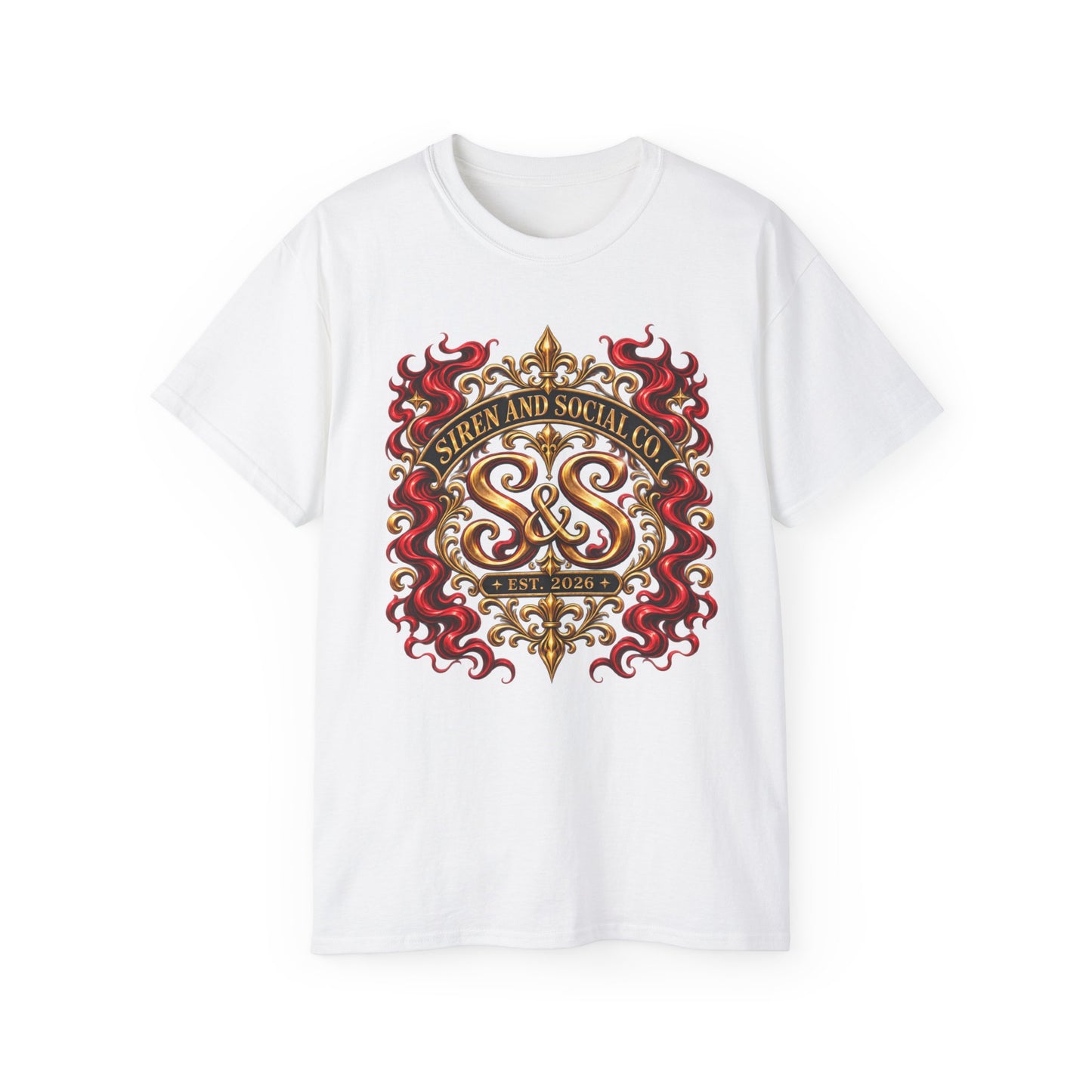 SirenandSocialCo Brand Tee