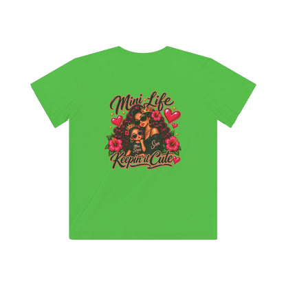 Kids Tee — "Mini Life, Keepin' Cute" Graphic Shirt