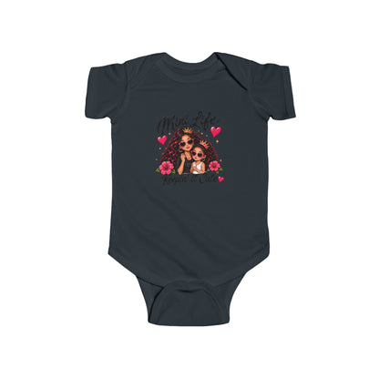 Mini Life Infant Bodysuit — "Keepin' It Cute" Graphic Baby Onesie