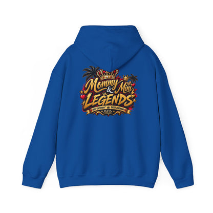 Mommy & Mini Legends Hoodie — Matching Mother-Son Graphic Sweatshirt