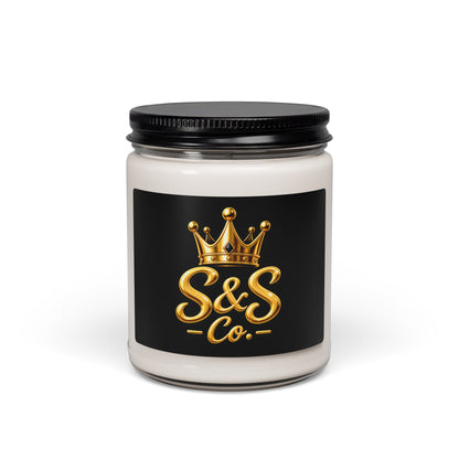 SirenandSocialCo Logo Candle