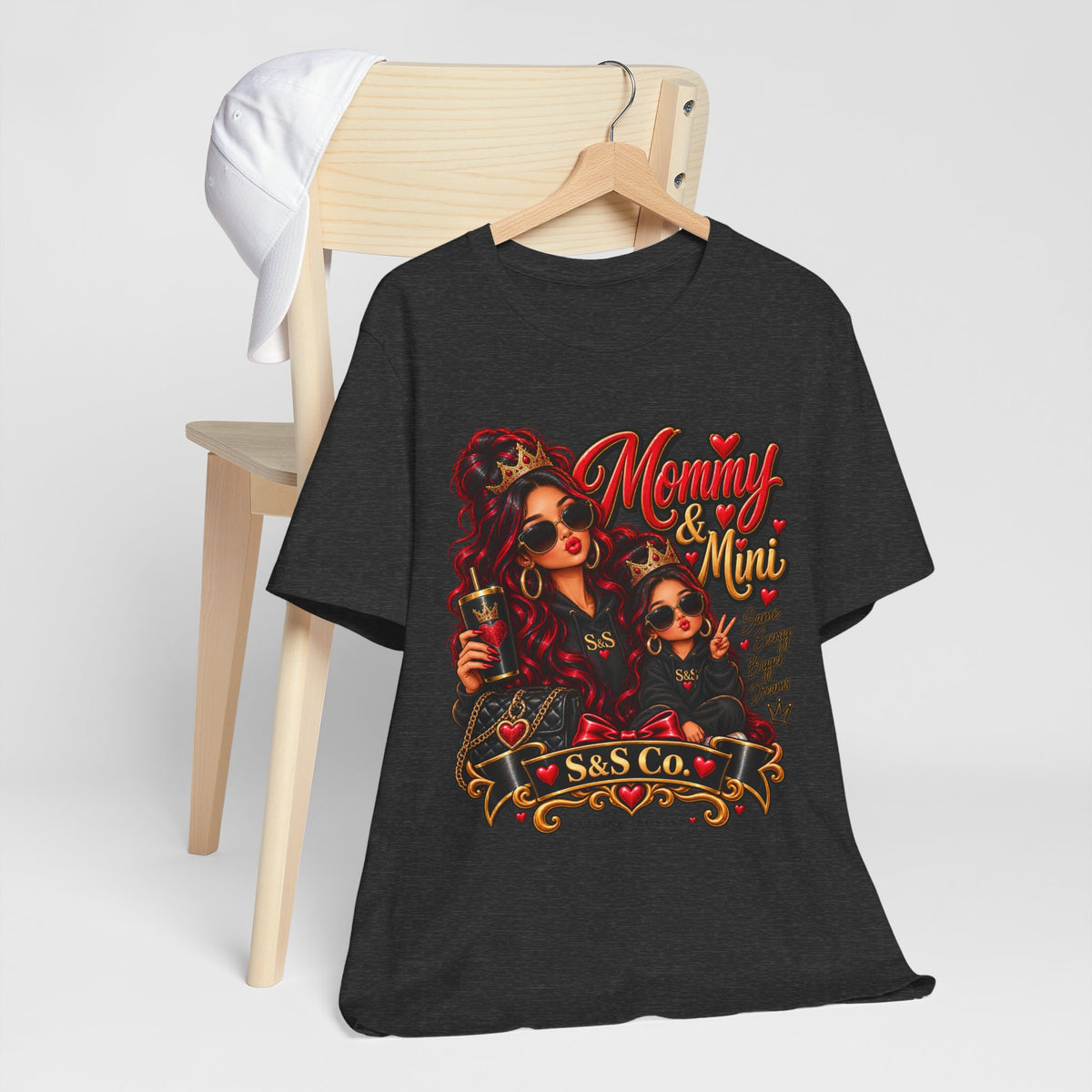 S&SCo Mommy & Mini red Graphic Tee — Matching Mother Daughter Shirt
