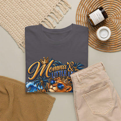 Momma & Little Legends T-Shirt — Cute Bear Family Graphic Tee for Moms
