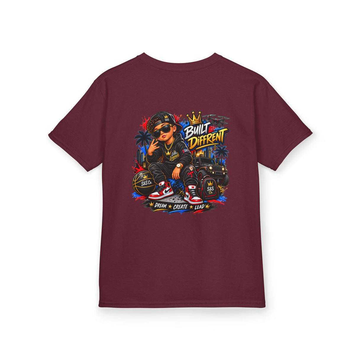 Little Legends 'Built Different' Graphic Tee
