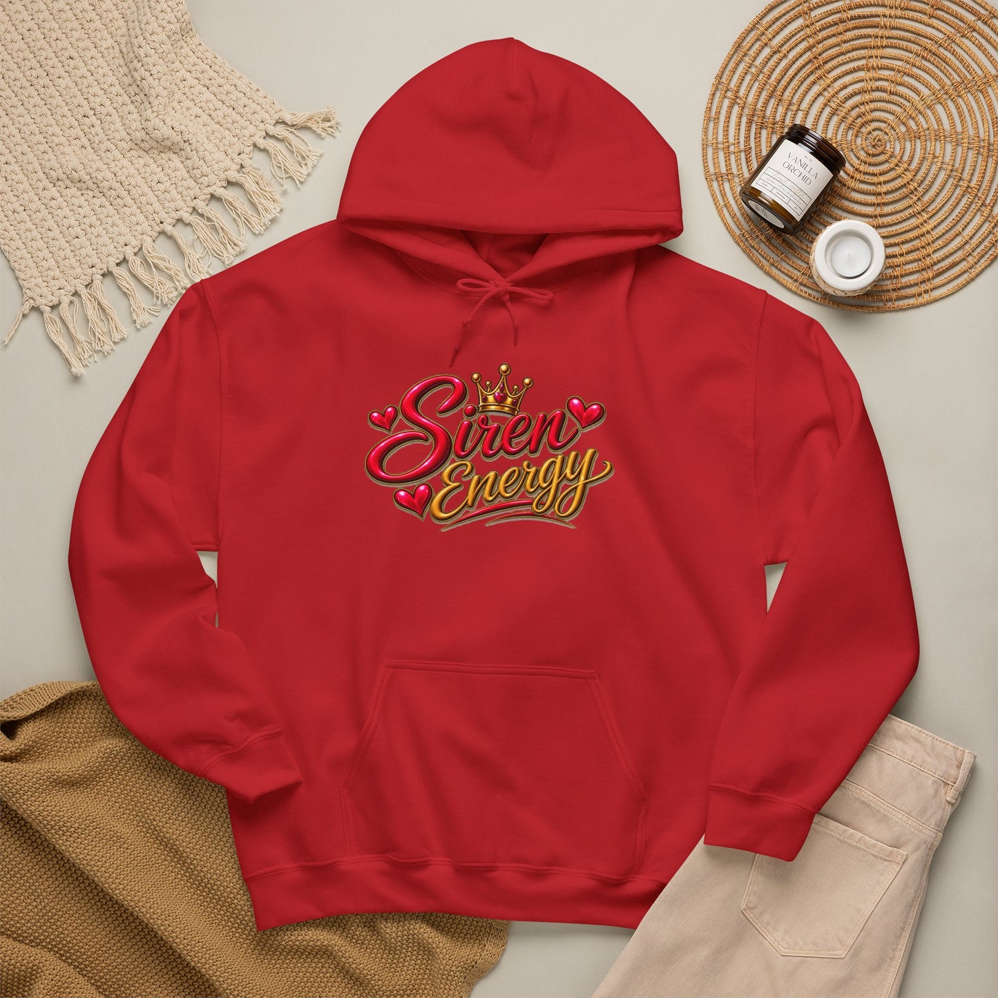 Siren Energy Hoodie — “Mamas & Mini Sirens” Tropical Matching Hoodie